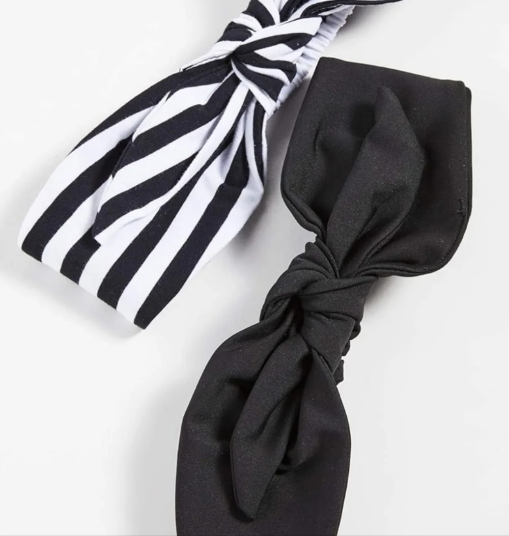 New Lele Sadoughi Set of 2 Betty Headbands, One Size NWT